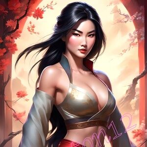 MULAN -Grown Up 13”x19" Fine Art Print Limited to 6 signed & numbered prints